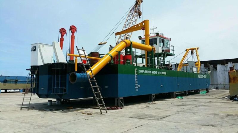 Advanced 10inch /1000 M3/H Dredging Boat for Sale in The Philippines