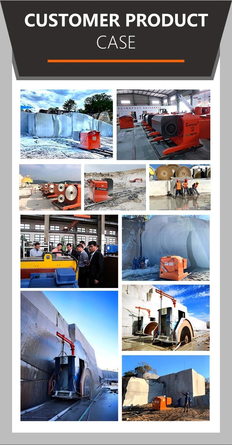 Permanent Magment/Small Stone Block/Granite Marble/Quarry Quarrying Mining/Shaping Trimming Squaring/Wire Saw/Machine