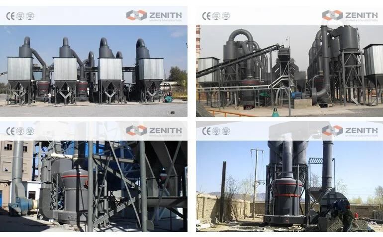 Barite Limestone Gypsum Calcite Raymond Mill Ultrafine Powder Grinding Mill Machine Powder Making Milling Equipment Line