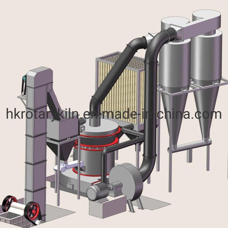 China Large Capacity Ygm Series Vertical Stone Raymond Milling Machine