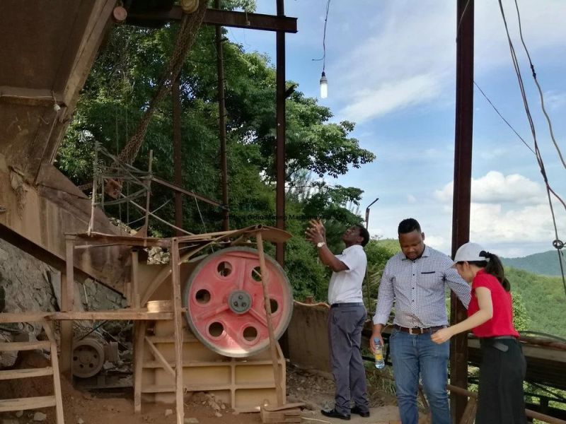 PE250X400 Jaw Crusher 50tph for Rock Stone Mineral Crushing