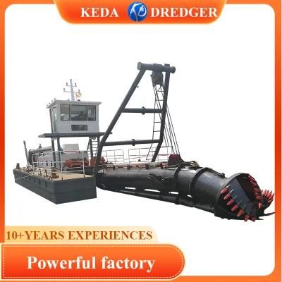 Keda Cutter Suction Dredger Manufacturer Sand Mining Dredge Gold Dredging Machine CSD200 ...