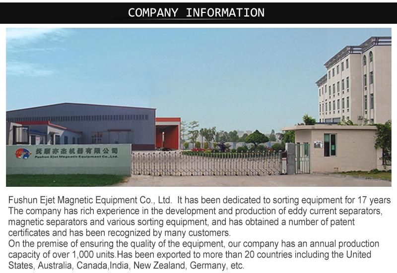 Ilmenite, Monazite, Tungsten, Tin, Tantalum, Iron Ore Dry Type Three-Disc Electromagnetic Separator