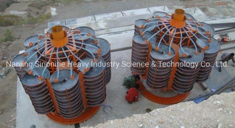 Beneficiation Spiral Chute Gold Extraction Machinery Ore Mining Mineral Separator