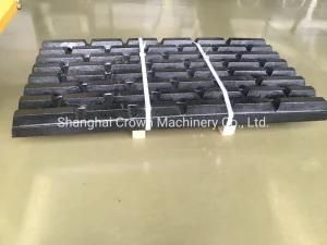 Manganese Steel Jaw Crusher Spare Parts Fixed /Swing Jaw Plate