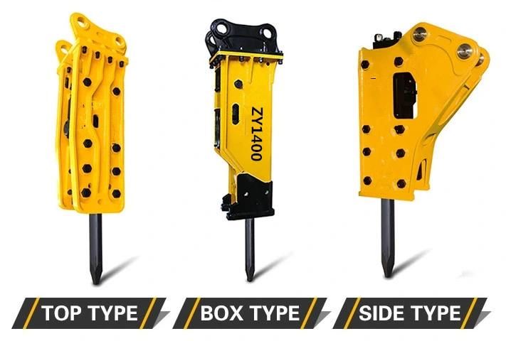 High Quality Hydraulic Breaker for 25-30 Ton Excavator at Reasonable Price / Rock Jack Hammer (HB30G)