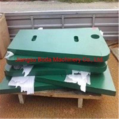 Manganese Casting Protection Plate for Nordberg C125 Jaw Crusher Spare Wear Parts