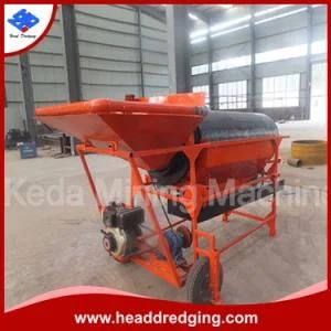 Dressing Equipment Mobile Small Gold Trommel Wash Plant