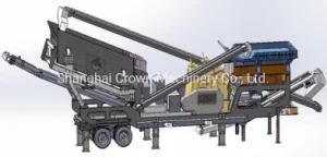 Good Quality Combined Mobile River Stone Cone Crusher Plant