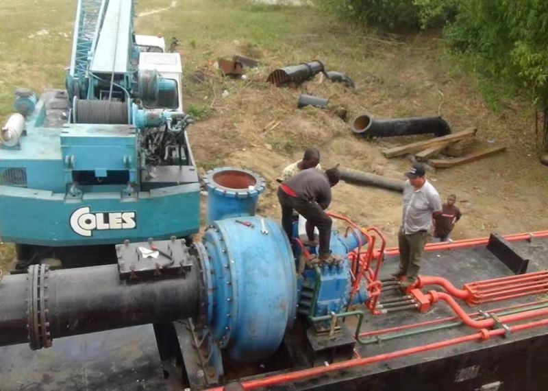 Cutter Suction Dredger Used for Sand Excavating