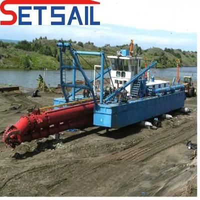 Diesel Engine Power Cutter Suction Dredging Ship with ISO9001