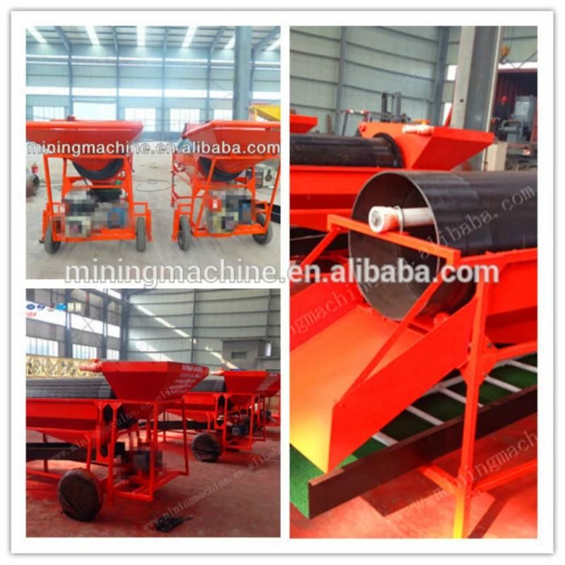 Mini Mobile Placer Gold Mining Equipment with Patents