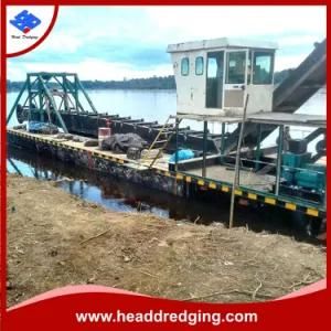 Sandpit Machinery Boat with Bucket Diggers and Screening