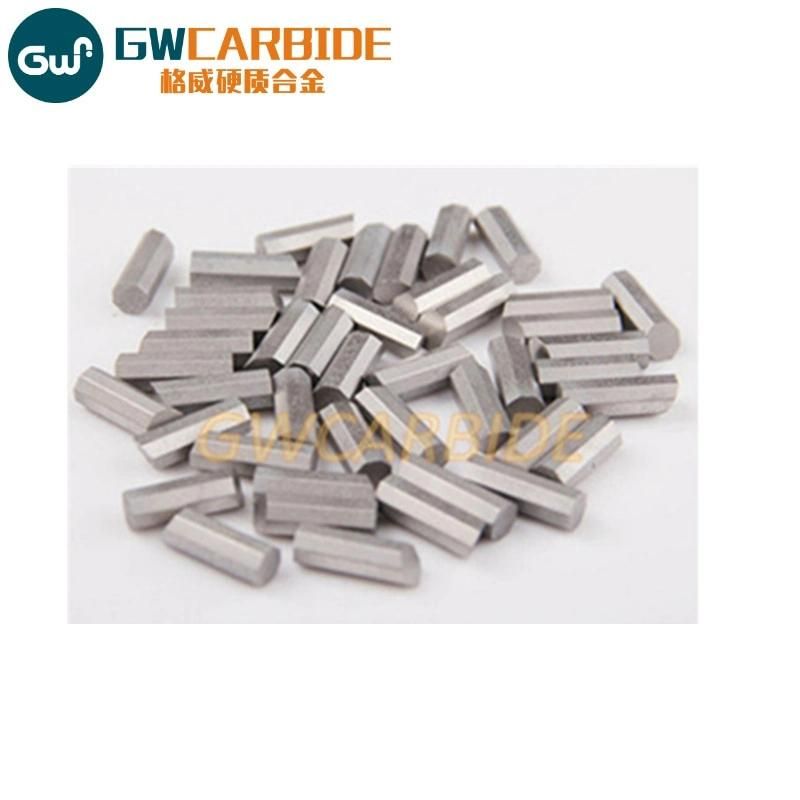 Gw Carbide - Octagonal Tips / Carbide Customized Hexagonal Tips with High Resistance and Good Quality