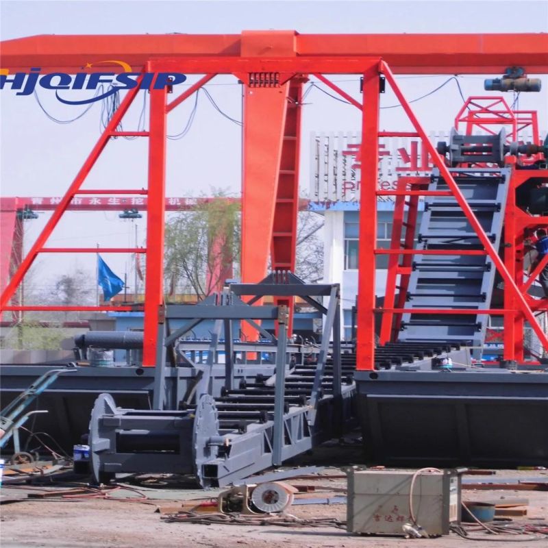 The Cheapest Price 100m3/H Deal Capacity Chain Bucket Dredging Machinery for River Sand and Gold