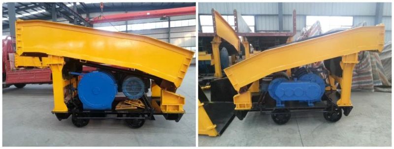 Mining P60b (A) Scraper Bucket Rock Loader for Roadway Tunneling