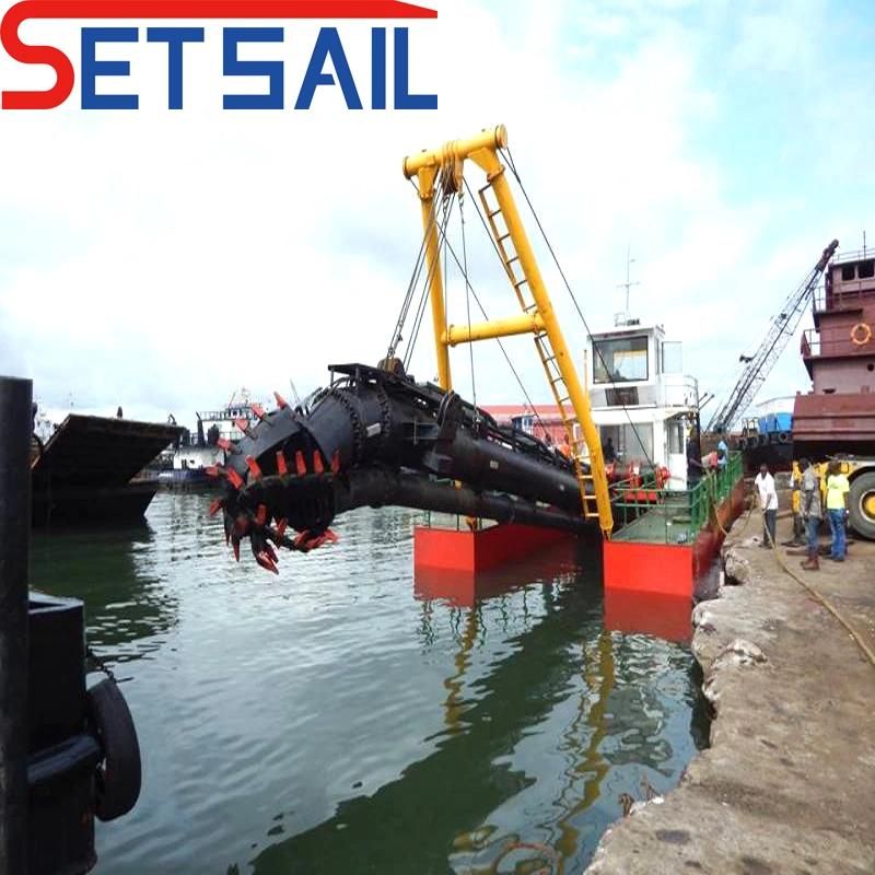 Hydraulic Motor Control 18 Inch Cutter Suction Mud Dredger