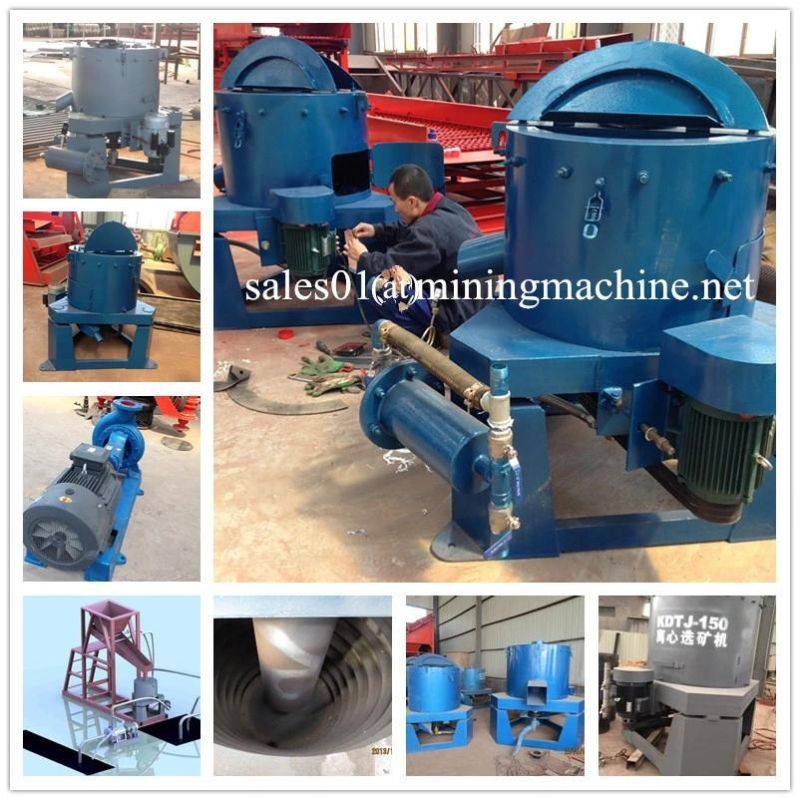 Placer and Alluvial Gold Concentration Machine Gold Centrifugal Separator