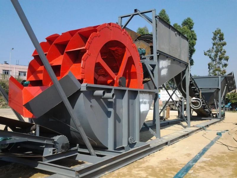 High Performance Wheel Sand Washing Plant Sand Cleaning Equipment Sand Cleaner