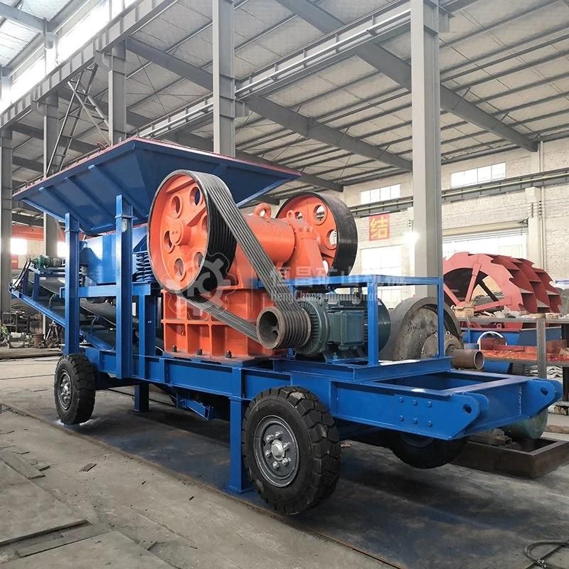 (100% Quality Assurance) Coarse and Primary Crushing Machine Jaw Crusher Station Granite/Cobble/Limestone/Ore/Gold Crusher for Sale