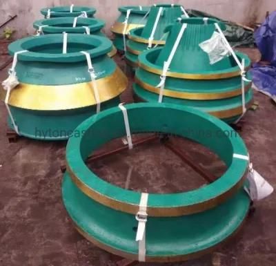 Manganese Steel Casting Parts Bowl Liner Concave for Nordebrg Stone Cone Crusher with ...