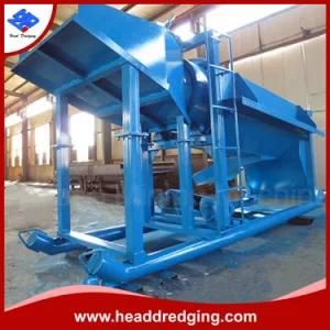 Mobile Gold Mining Trommel/Vibrating Screening Sand and Gold Sorting Wash Plant