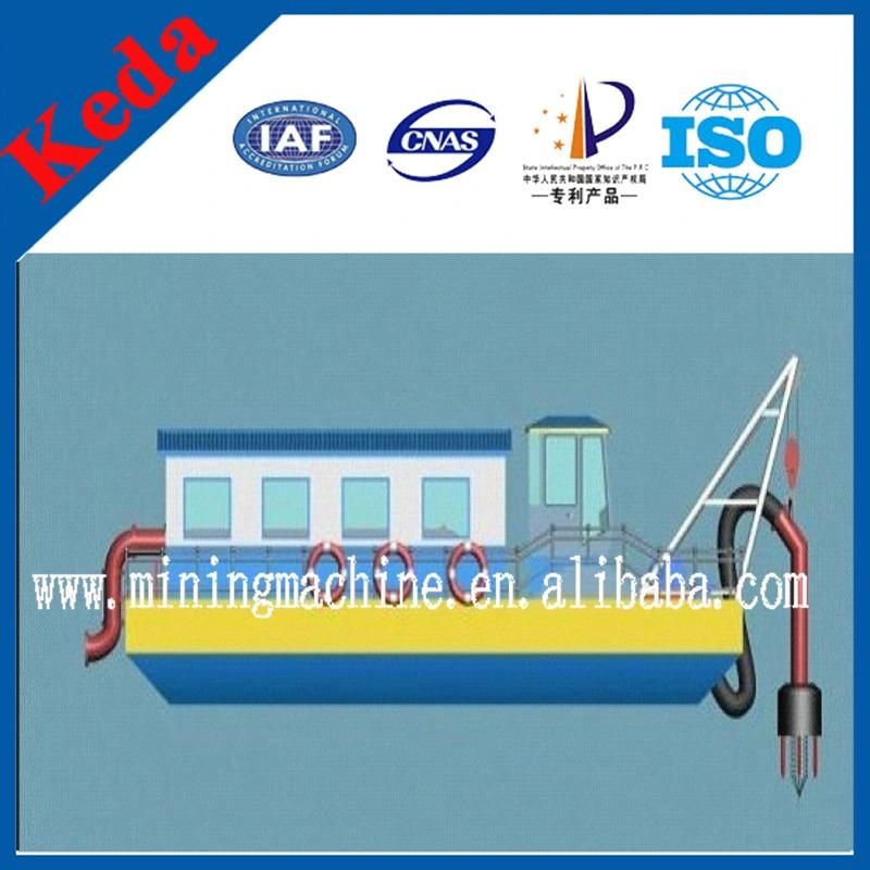 Dredger with Pumping/ Low Price High Capacity River Sand Pumping Dredger