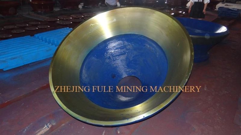 Casting Steel Mantle and Concave Spare Parts for Crusher Mantle