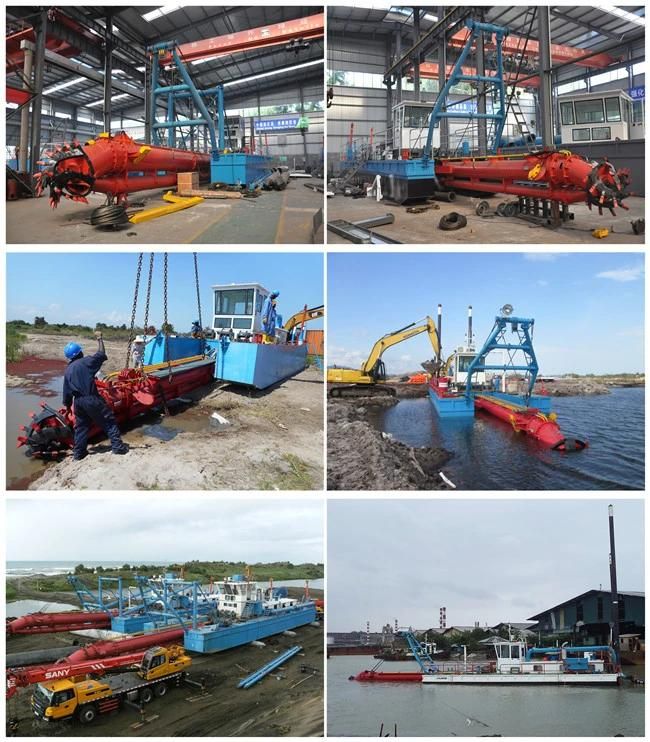 Dredging Machine Hydraulic Sand Mining Cutter Suction Dredger Ship