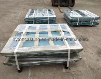 High Manganese Steel Jaw Plate for C3045 Jaw Crusher Wear Parts