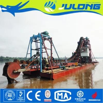 China Hot Selling Gold Mining/Sand Dredger/Machine/Bucket Chain Gold Dredger