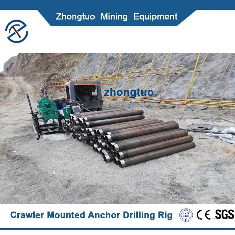 Hydraulic Crawler Mounted Anchor Drilling Rig Deep Water Well Drilling Mining Equipment