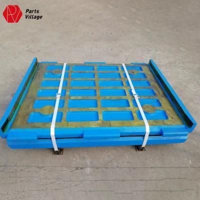 Jaw Crusher Casting Fixed Stationary Tooth Jaw Plate