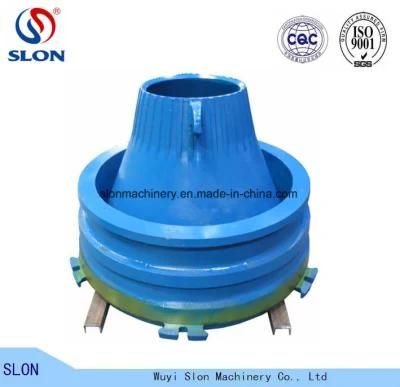 Manganese Casting HP100 Cone Crusher Spare Parts Mantle and Concave