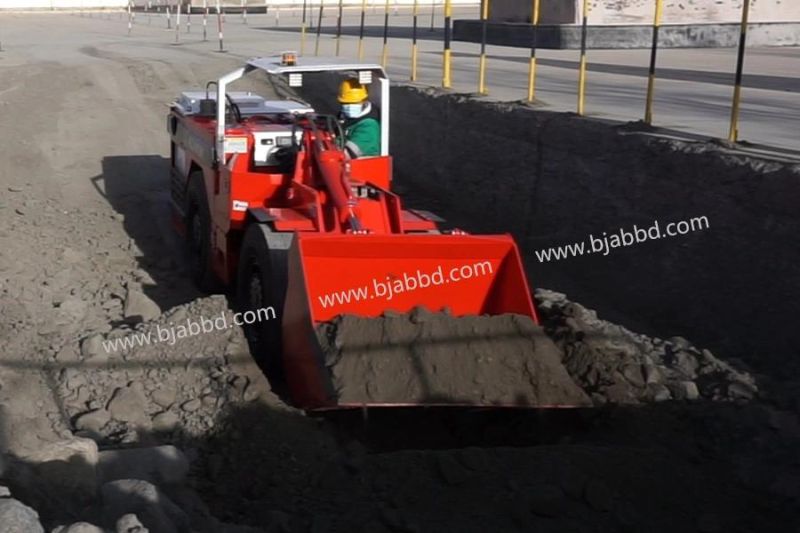 1.5cbm 3ton Battery Loader Mining Equipment