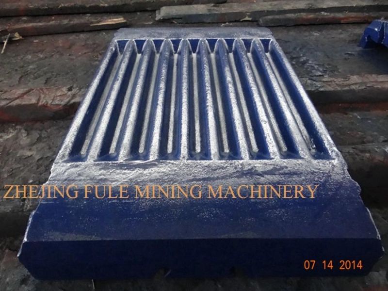 Mining Casting Parts Jaw Plate for Stone Crusher