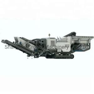 Rock Concrete Portable Crusher Machine /Crawler Second Jaw Crusher