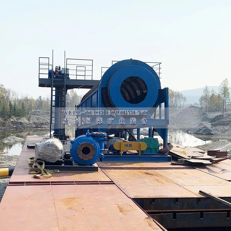 Trommel Screen Alluvial Gold Trommel Plant Gold Trommel Washing Plant