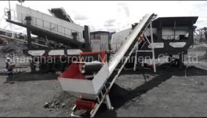 Mobile Portable Stone Jaw Crusher Plant for Concrete Crushing Plant