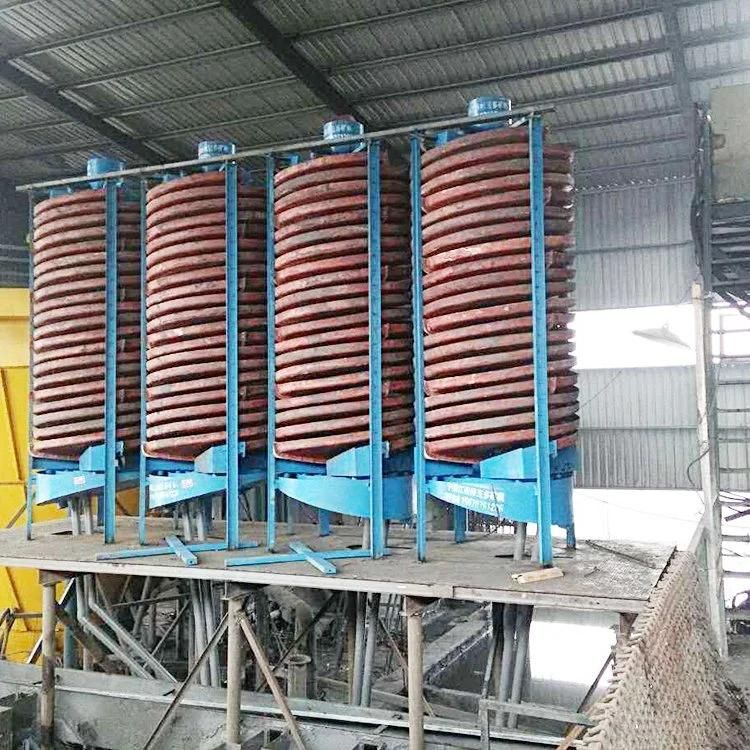 Factory Price Small Scale Mining Machinery Chrome Mineral Spiral Chutes