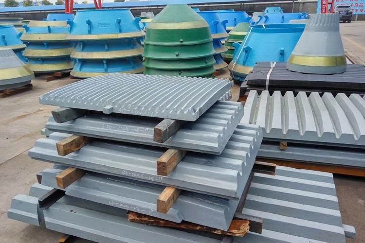 Fixed and Movable Jaw Plates for Stone Jaw Crusher C160/C125/C100