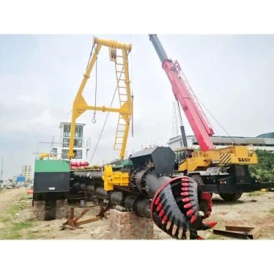 Easy to Control Clear Water Flow 3500m3/Hour Dredger for Sale with Diesel