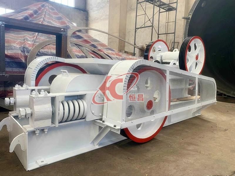 Good Quality Organic Waste Silent Crusher Double Roller Crusher