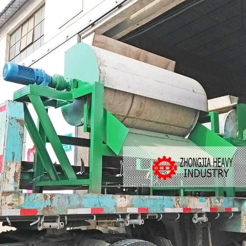 Iron Ore Magnetic Drum Separator for Quartz Sand Iron Removal