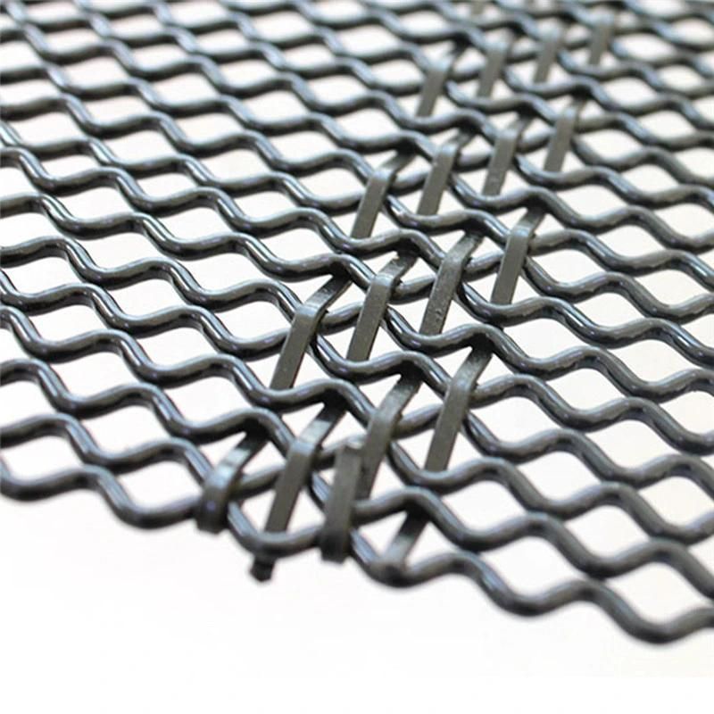 Minumum 3mm Aperture Self Cleaning Wire Mesh for Mining and Quarry Screening