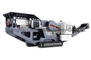 Hydraulic Crawler Mobile Jaw Crusher with Diesel Remote Control for Construction/Road