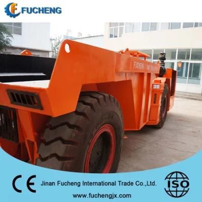 Four-wheel-drive articulated underground truck/ dumper for mining and orther projects