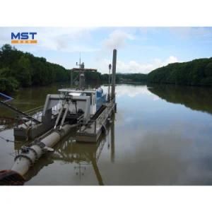 Diesel Engine Power Cutter Suction Dredging Machinery for River