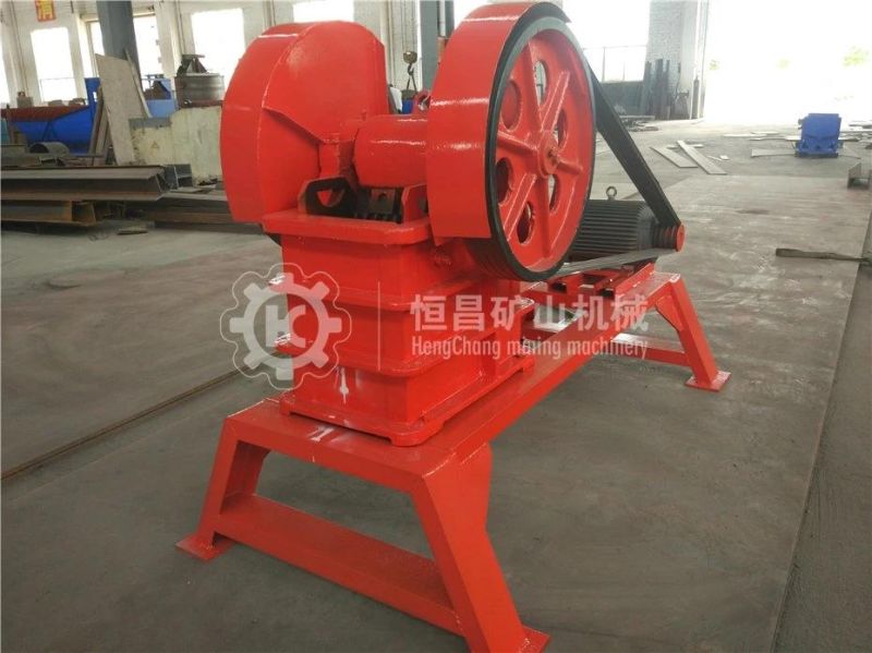 Mobile Type PE150*250 Jaw Crusher with Diesel Engine Crusher for Gold Mining