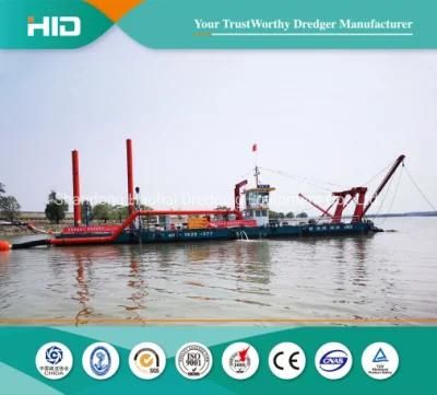 Dredging Depth Reach 30m High Customized Cutter Suction Dredger for Egypt River Cleaning